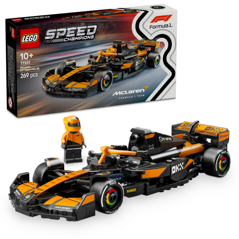 LEGO® Speed Champions McLaren F1® Team MCL38 Yarış Arabası Araç Seti 77251