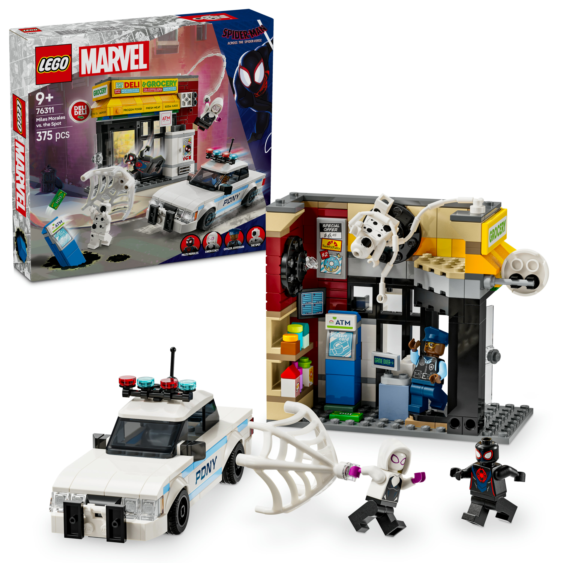 LEGO® Marvel Spider-Verse: Miles Morales, Spot'a Karşı 76311