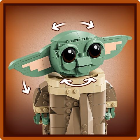 LEGO® Star Wars: The Mandalorian™ Uçan Bebek Arabalı Grogu™ İnşa Edilebilen Figürü 75403