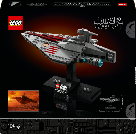 LEGO® Star Wars™ Acclamator Sınıfı Hücum Gemisi, İnşa Edilebilen Starship Modeli 75404