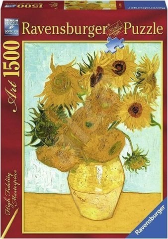 1500p Puz Van Gogh-Güneş Çiçekleri