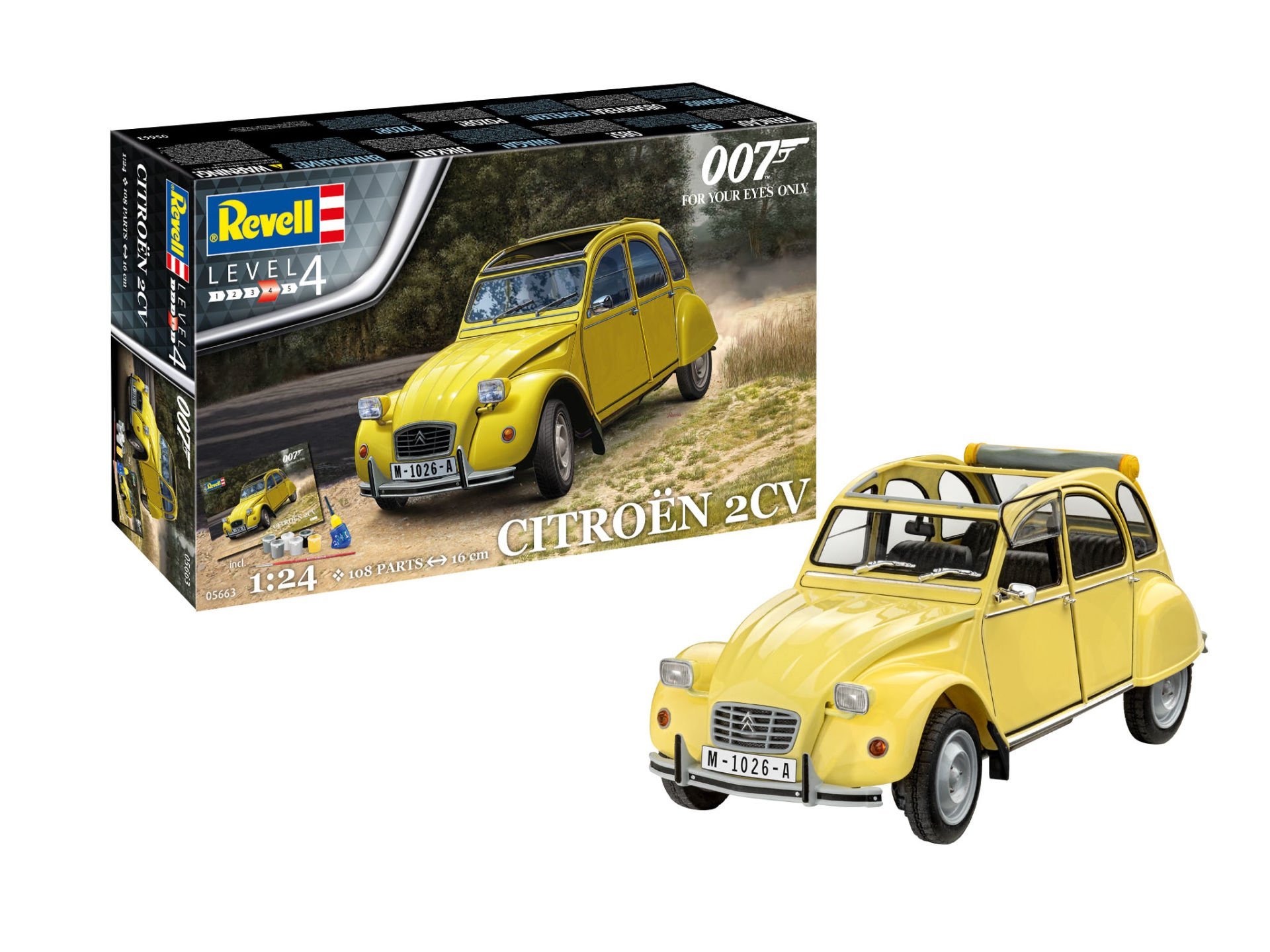 G.Set James Bond Citroen 2CV