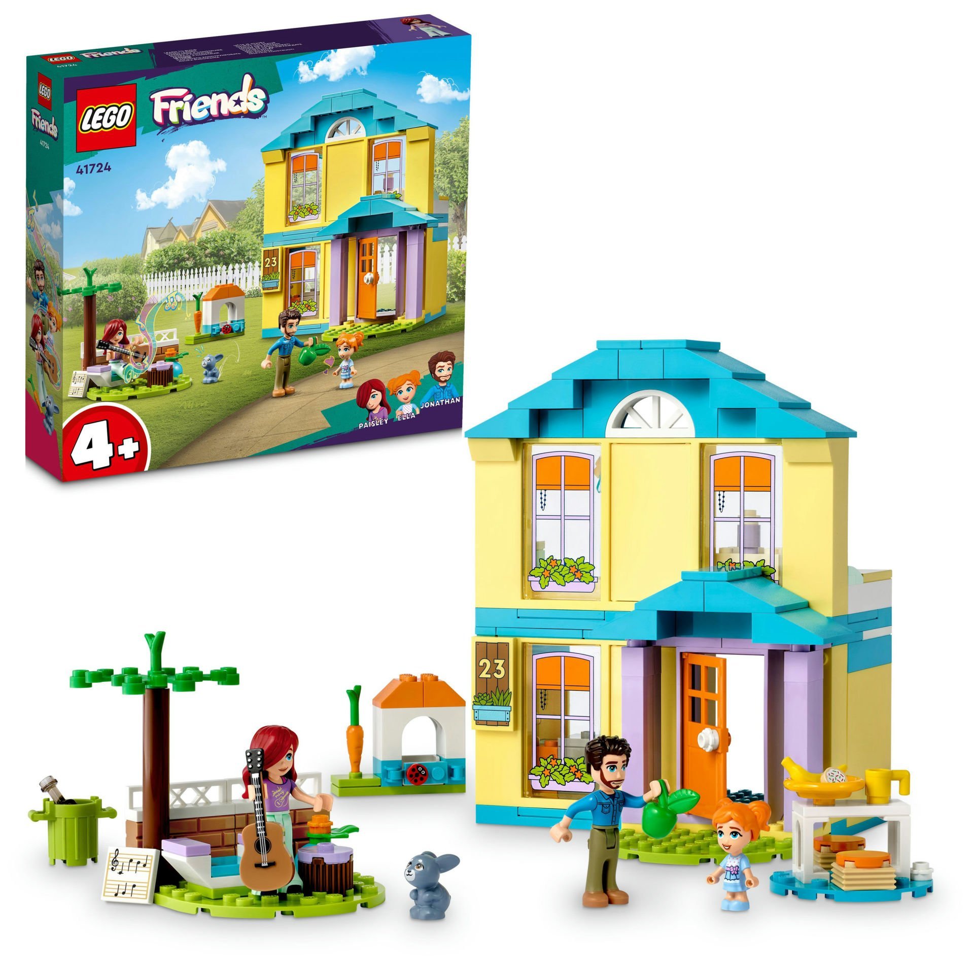 LEGO® Friends Paisley’in Evi 41724 Oyuncak Yapım Seti (185 Parça)