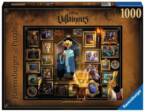 Ravensburger 1000Parçalı Puzzle WD Villainous Prens John