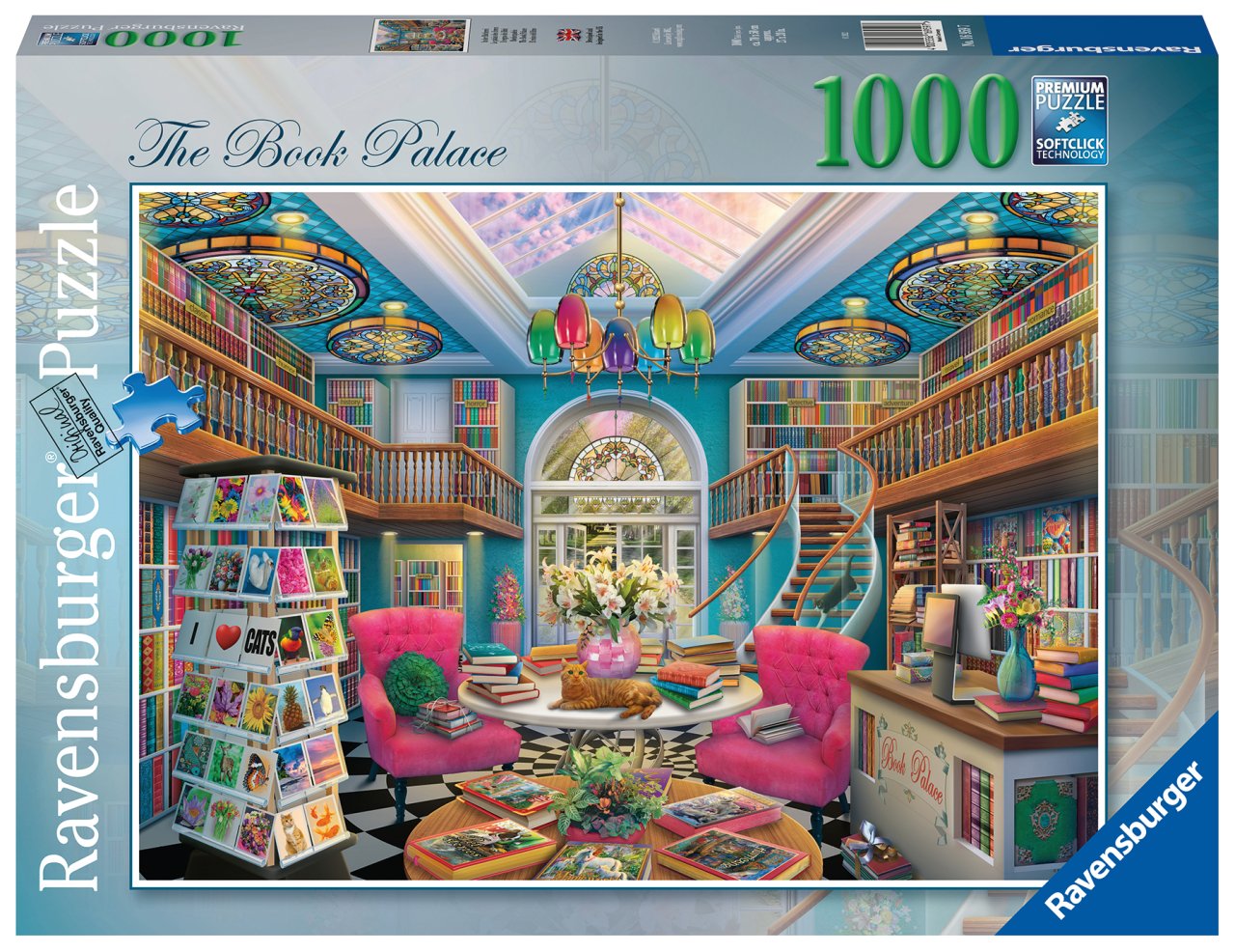 Ravensburger 1000 Parçalı Puzzle Saray Kütüphane
