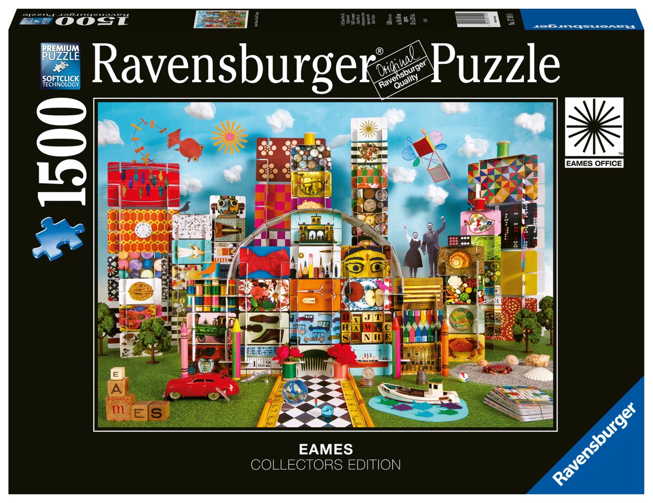 Ravensburger 1500 Parçalı Puzzle Eames Fantezi