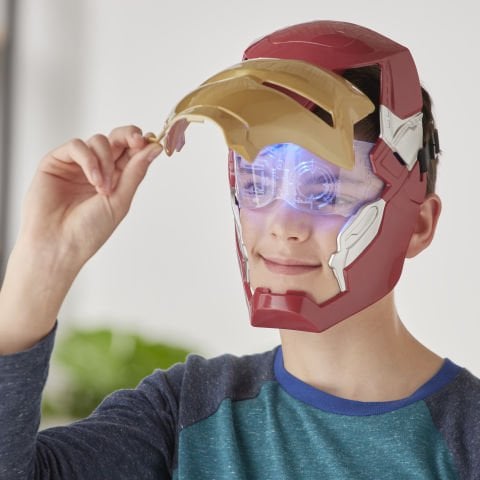 Avengers Iron Man Flıp Fx Mask