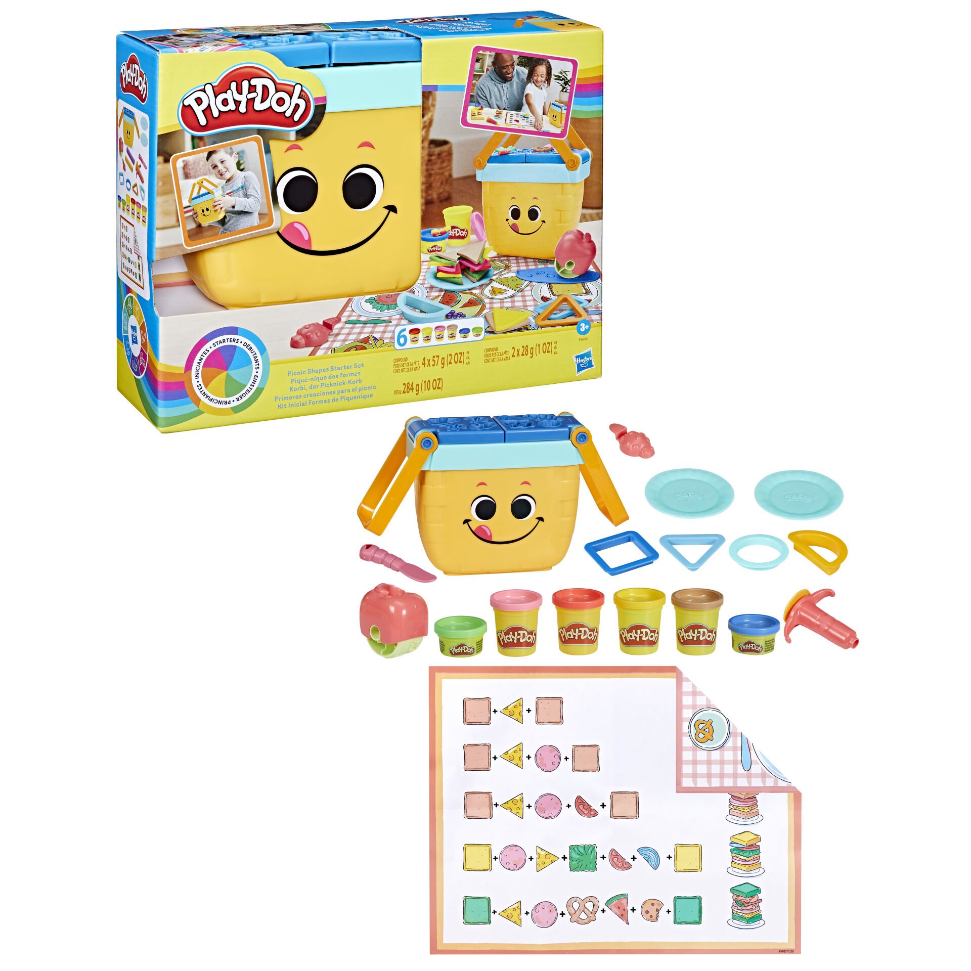 Play-Doh Piknik Şekilleri Başlangıç Seti
