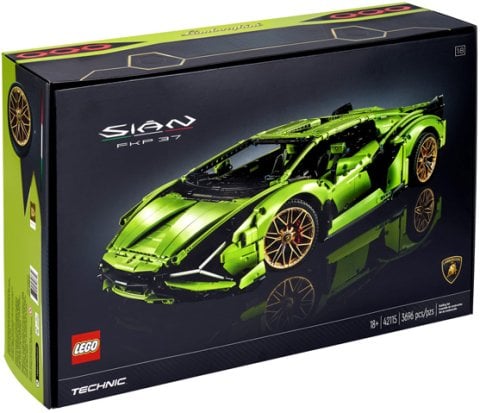 LEGO® Technic 42115 Lamborghini Sián FKP 37 Yapım Seti (3696 Parça) Yetişkin Oyuncak Hobi Araba Koleksiyon