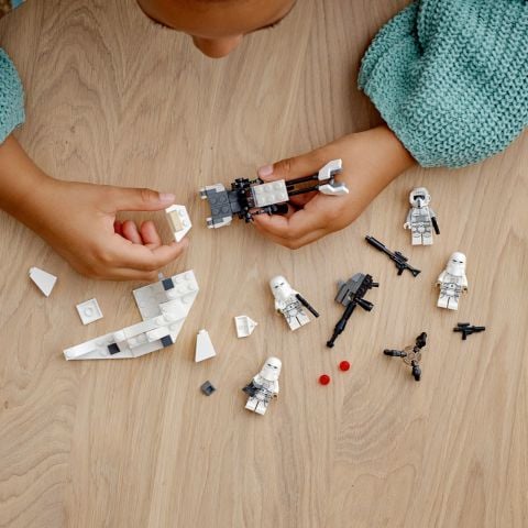 LEGO® Star Wars™ Snowtrooper™ Savaş Paketi 75320 - 6 Yaş ve Üzeri Çocuklar için Oyuncak Yapım Seti (105 Parça)