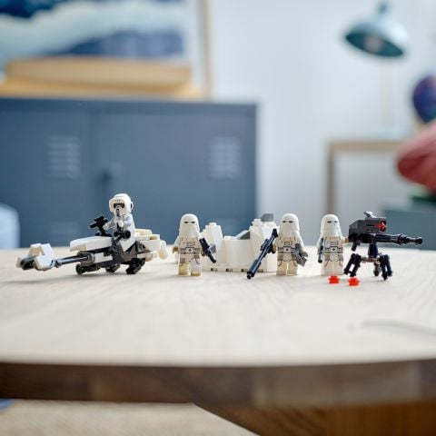 LEGO® Star Wars™ Snowtrooper™ Savaş Paketi 75320 - 6 Yaş ve Üzeri Çocuklar için Oyuncak Yapım Seti (105 Parça)