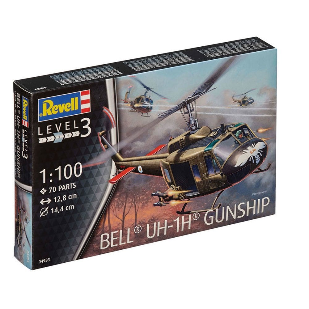 Revell Bell UH-1H Gunship-4983