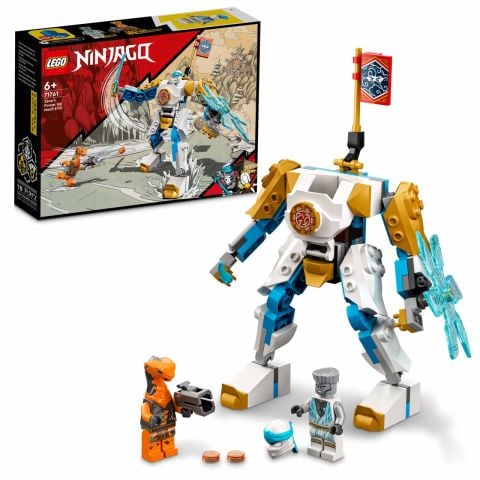 LEGO® NINJAGO® Zane’in Güçlendirici Robotu EVO 71761 - 6 Yaş ve Üzeri için Ninja Oyuncağı İçeren Oyuncak Yapım Seti (95 Parça)