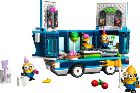 LEGO® Despicable Me 4 Minyonların Müzikli Parti Otobüsü 75581