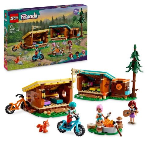 LEGO® Friends Macera Kampı Şirin Kulübeler Kamp Oyuncağı 42624