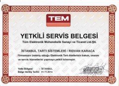 TEM EGE NT 6KG TARTIM TERAZİSİ