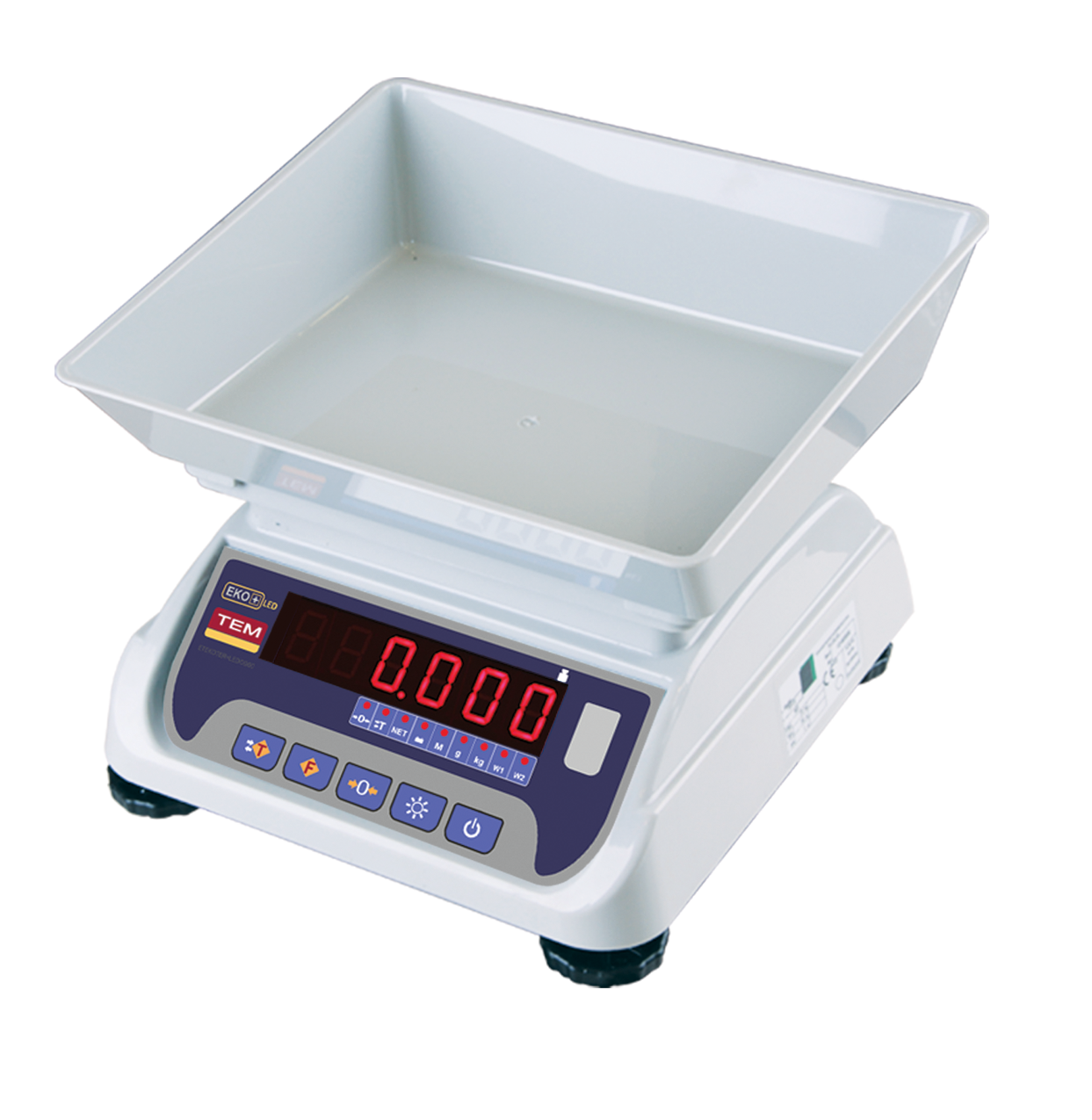 TEM EKO 30KG ONAYLI TARTIM TERAZİSİ