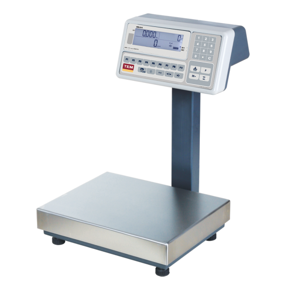 TEM PASLANMAZ 28x35 120 KG SAYICI TERAZİ
