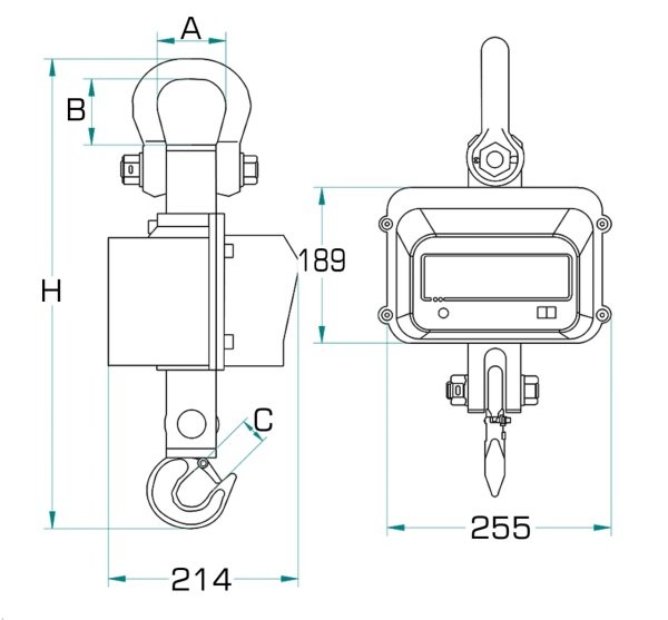 TEM LED 3TON  VİNÇ BASKÜLÜ