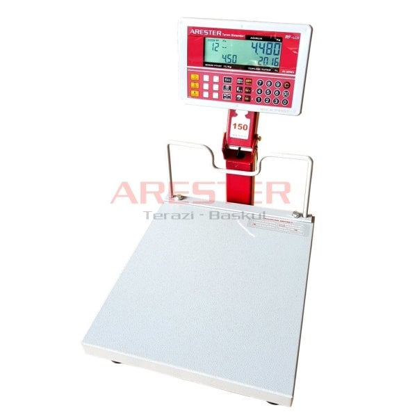 ARESTER EKO RF-LCD 35X40 150KG FİYAT HESAPLAMALI BASKÜLÜ