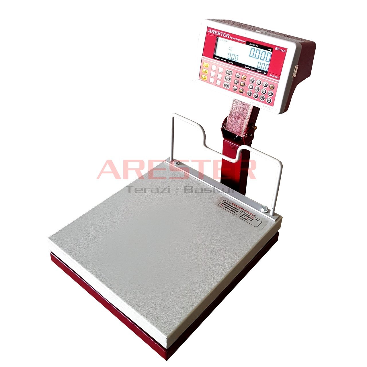 ARESTER RF-LCD 35X40 150KG PAZARCI BASKÜLÜ