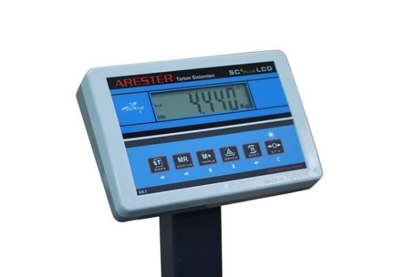 ARESTER VT SC-LCD 55X80 300KG VETERİNER BASKÜLÜ