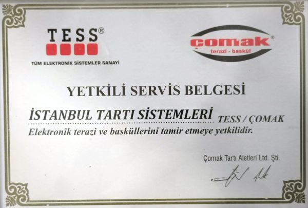 TESS RP 60X70 600KG ONAYLI BASKÜL