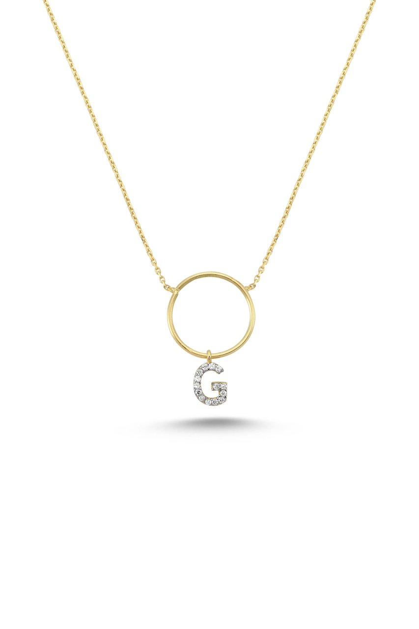 INITIAL NECKLACE/ HARF KOLYE