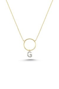INITIAL NECKLACE/ HARF KOLYE