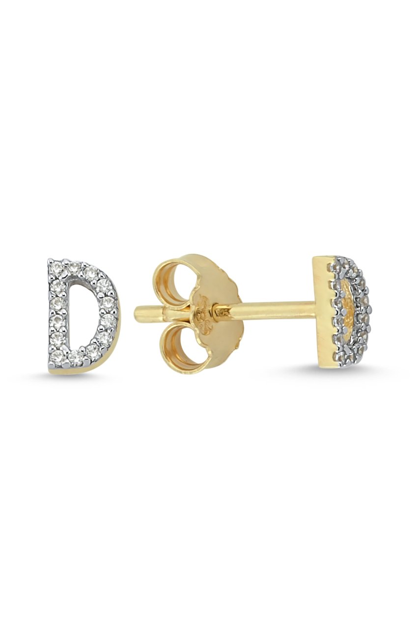 INITIAL EARRINGS/ HARF KÜPE