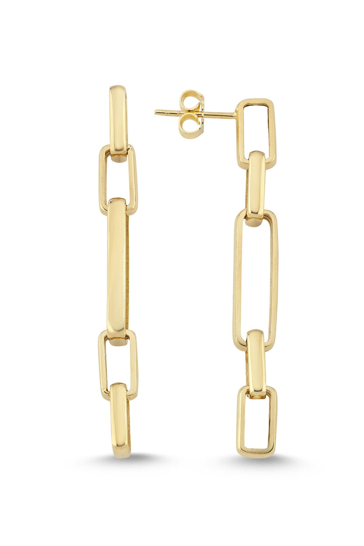 CUBE LONG EARRING