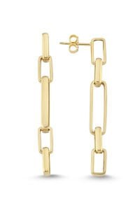 CUBE LONG EARRING