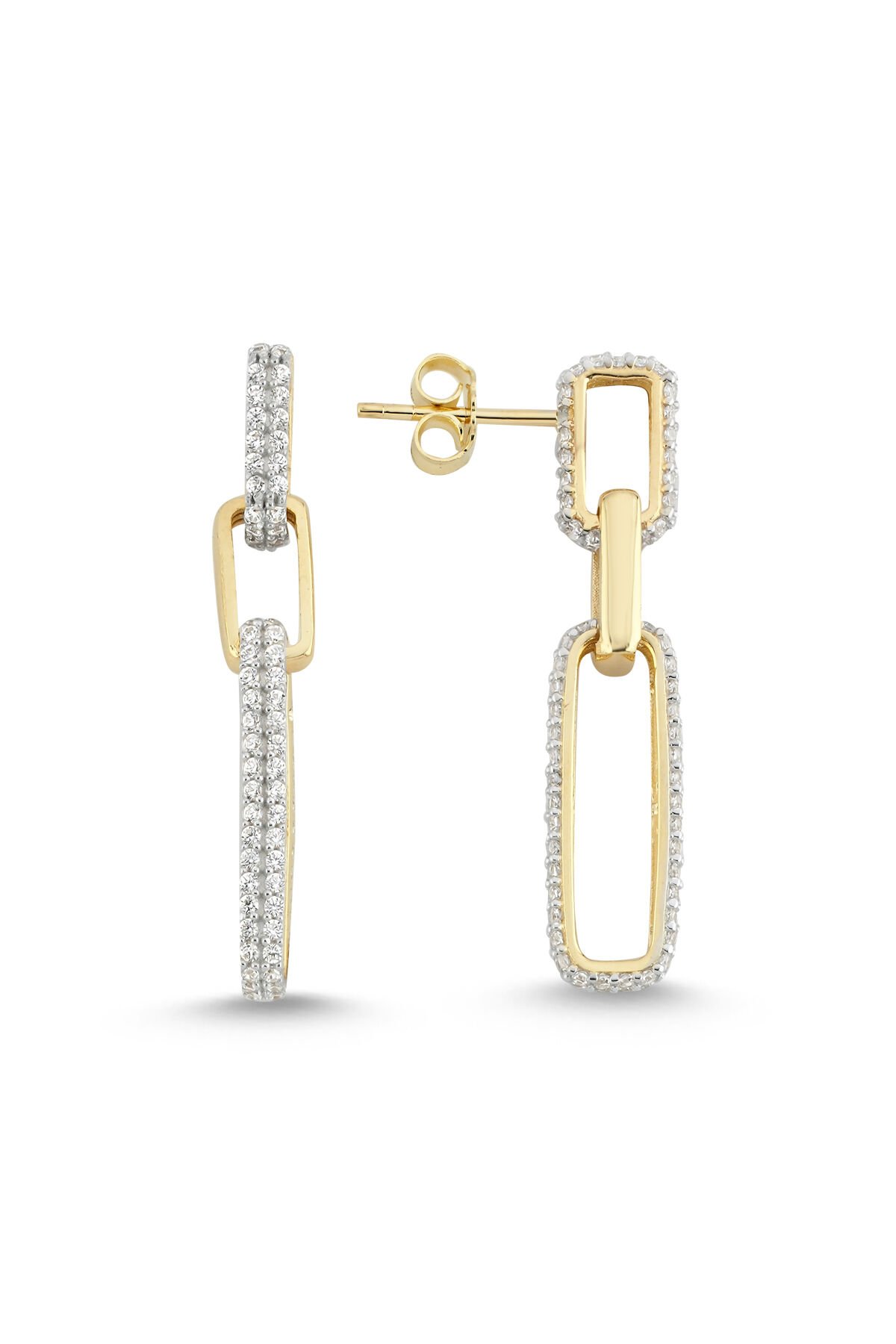 CUBIC SHORT EARRING
