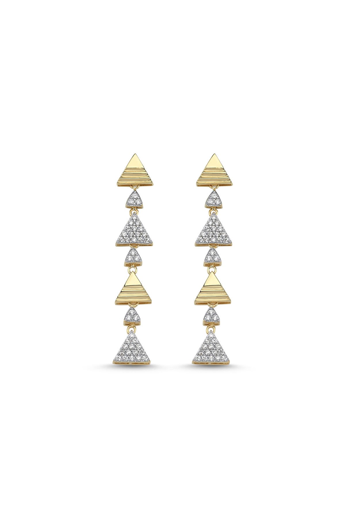 TRIANGULAR EARRINGS