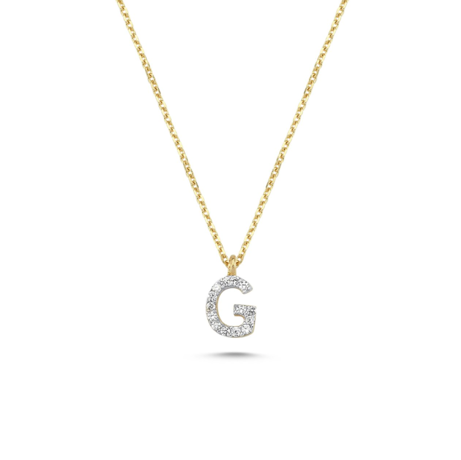 MINI INITIAL NECKLACE/ MINI HARF KOLYE