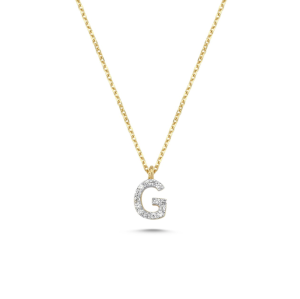 MINI INITIAL NECKLACE/ MINI HARF KOLYE