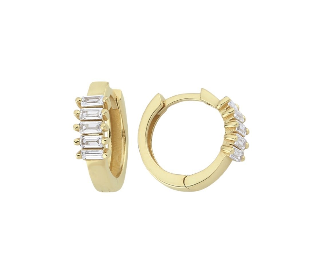 BAGUETTE EARRING