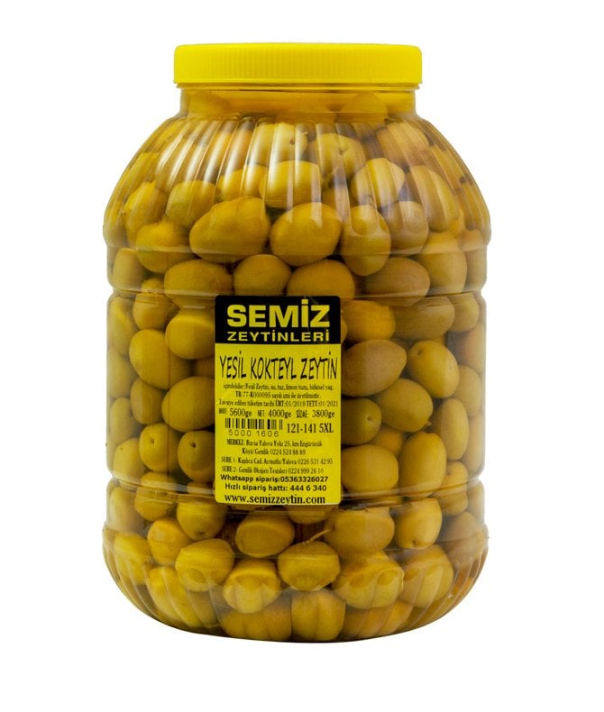 Yeşil Kokteyl Zeytin 4.00 KG e