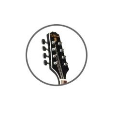 Mandolin Profesyonel Extreme Siyah XM60BK