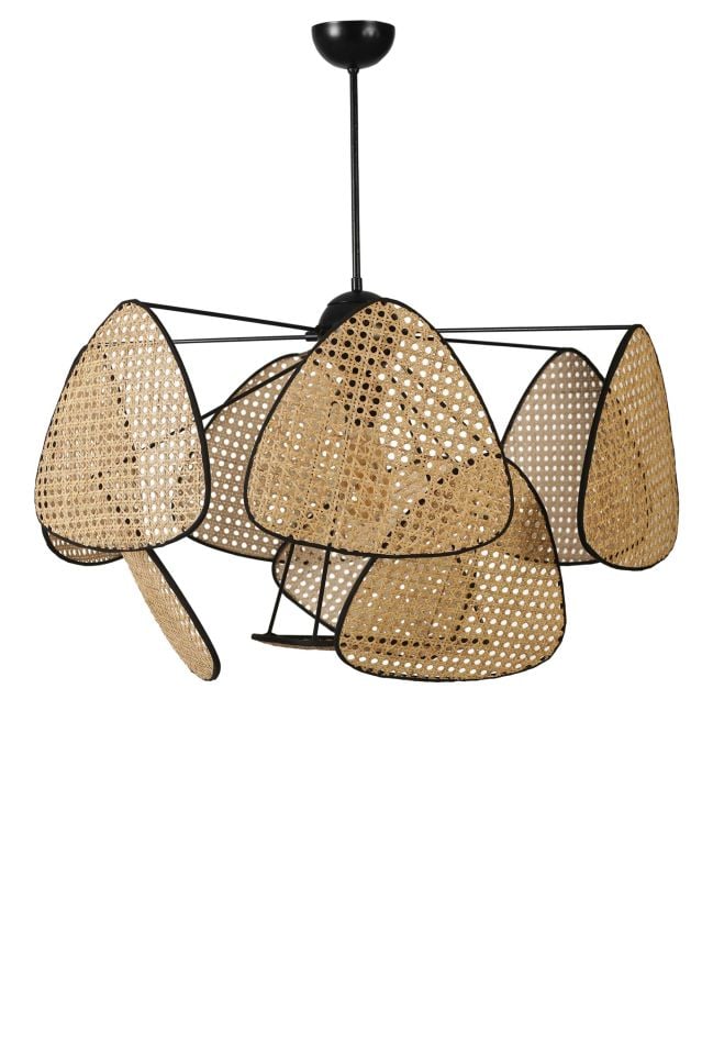 HERA 9+1 RATTAN AVİZE