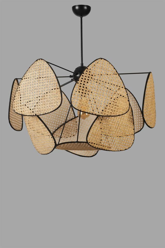 HERA 9+1 RATTAN AVİZE