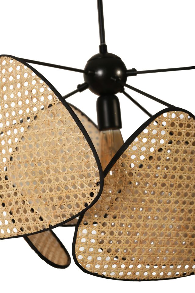 HERA 6 LI RATTAN AVİZE
