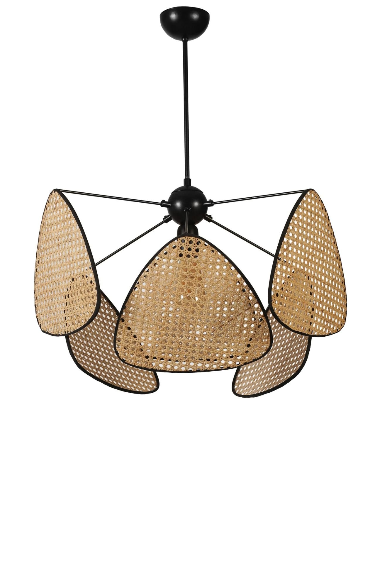 HERA 6 LI RATTAN AVİZE