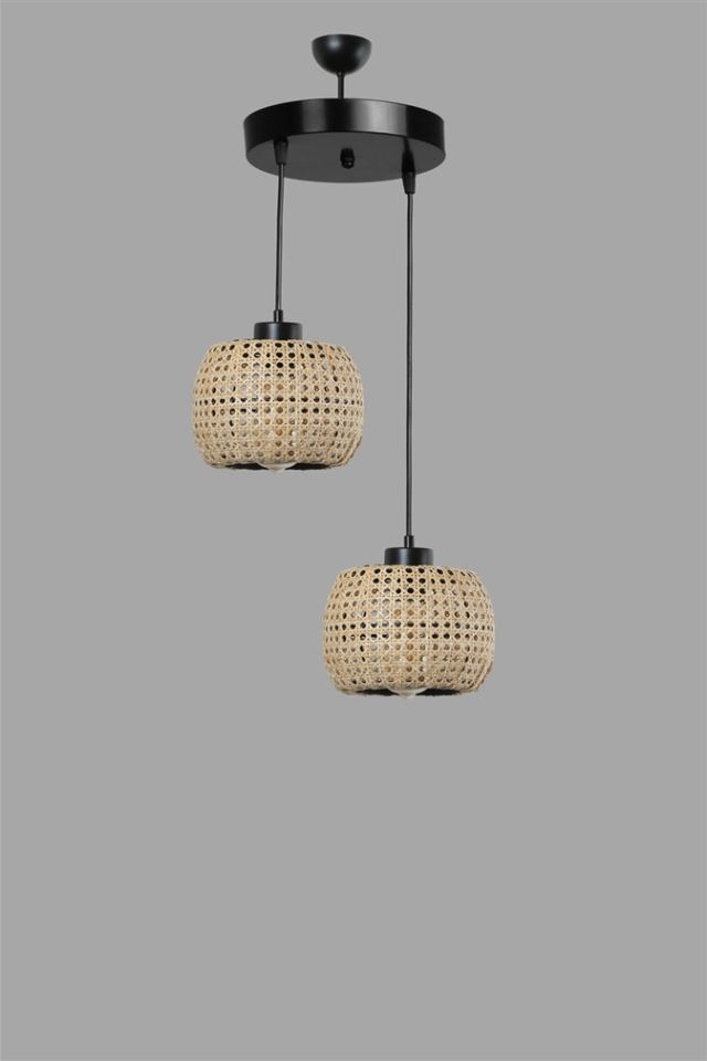 TIGER 2 Lİ TEPSİLİ RATTAN SARKIT