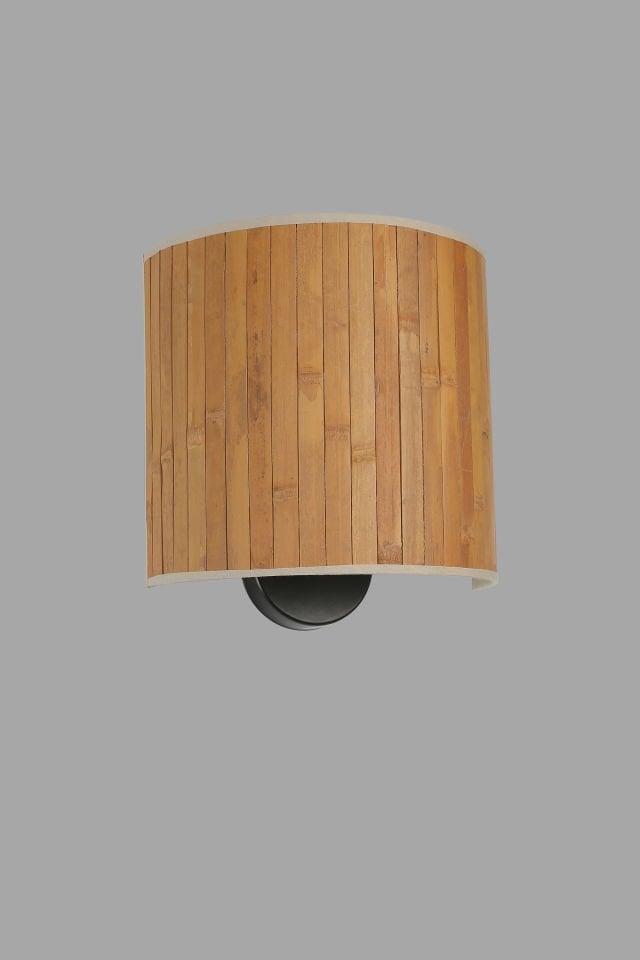 BAMBU 01 ABAJURLU OVAL APLİK