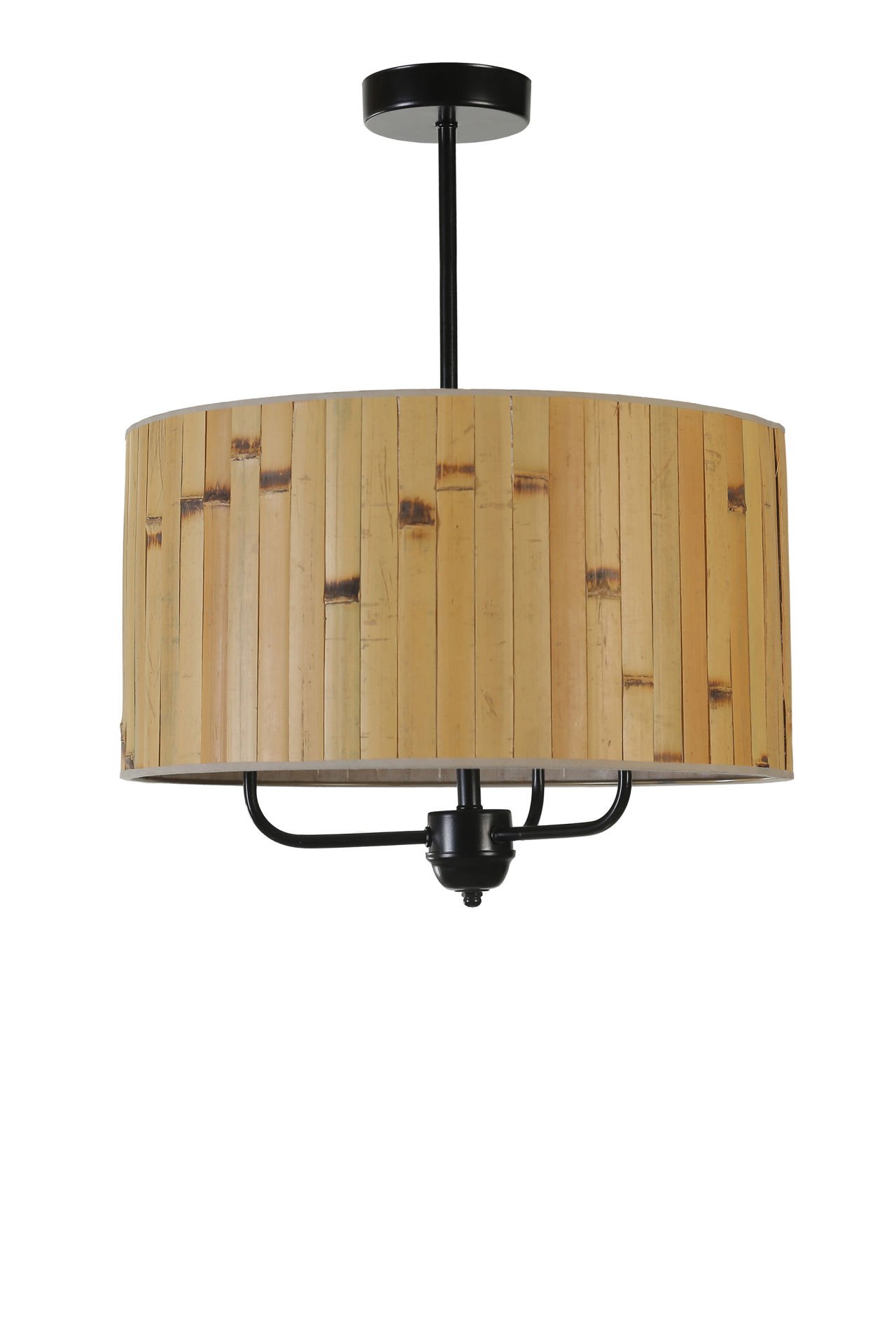BAMBU 02 ABAJURLU 3 LÜ SARKIT AVİZE