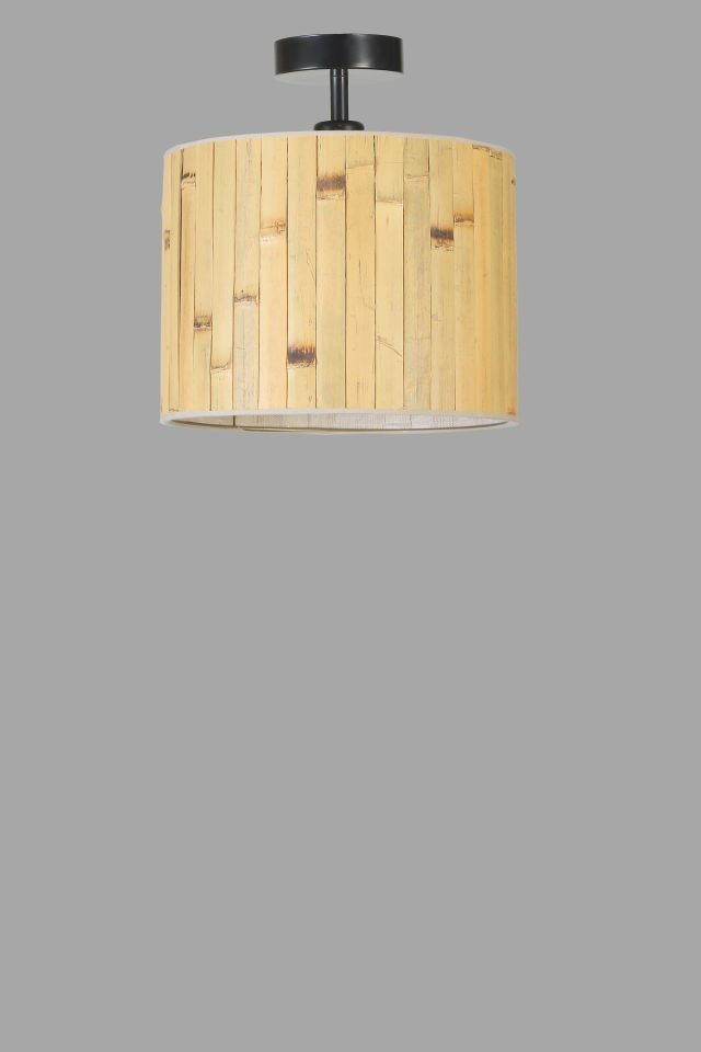 BAMBU 02 ABAJURLU PLAFONYER AVİZE