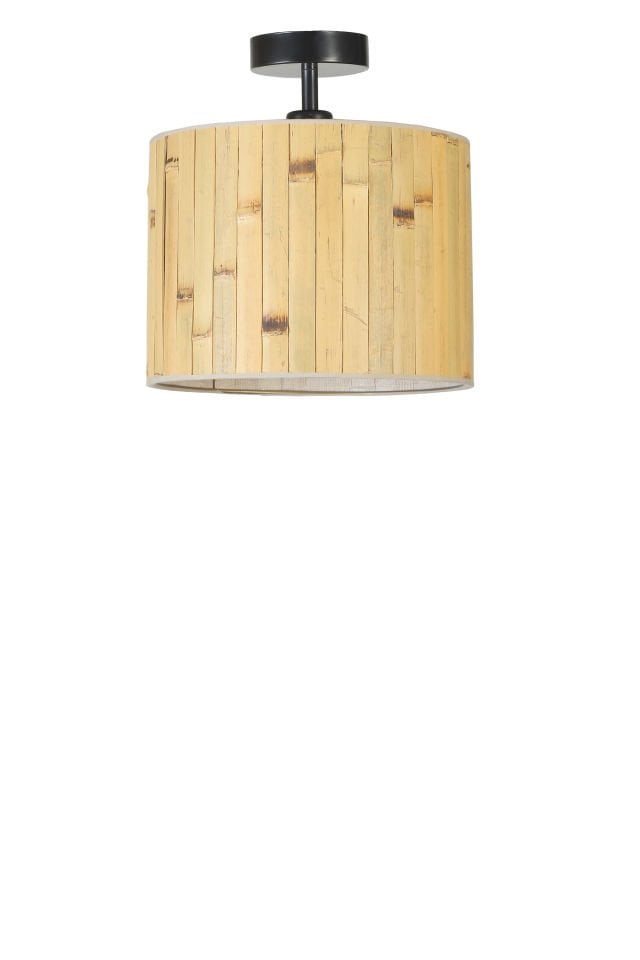BAMBU 02 ABAJURLU PLAFONYER AVİZE