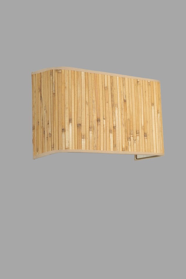 BAMBU 07 ABAJURLU DİKDÖRTGEN APLİK