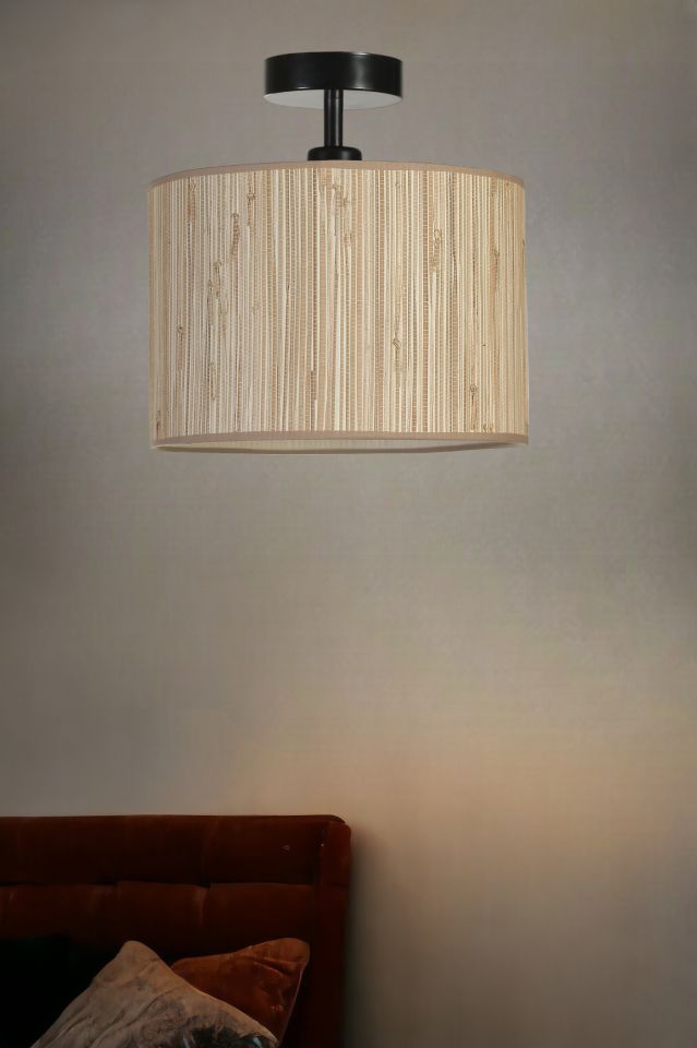 BAMBU 09 ABAJURLU PLAFONYER AVİZE